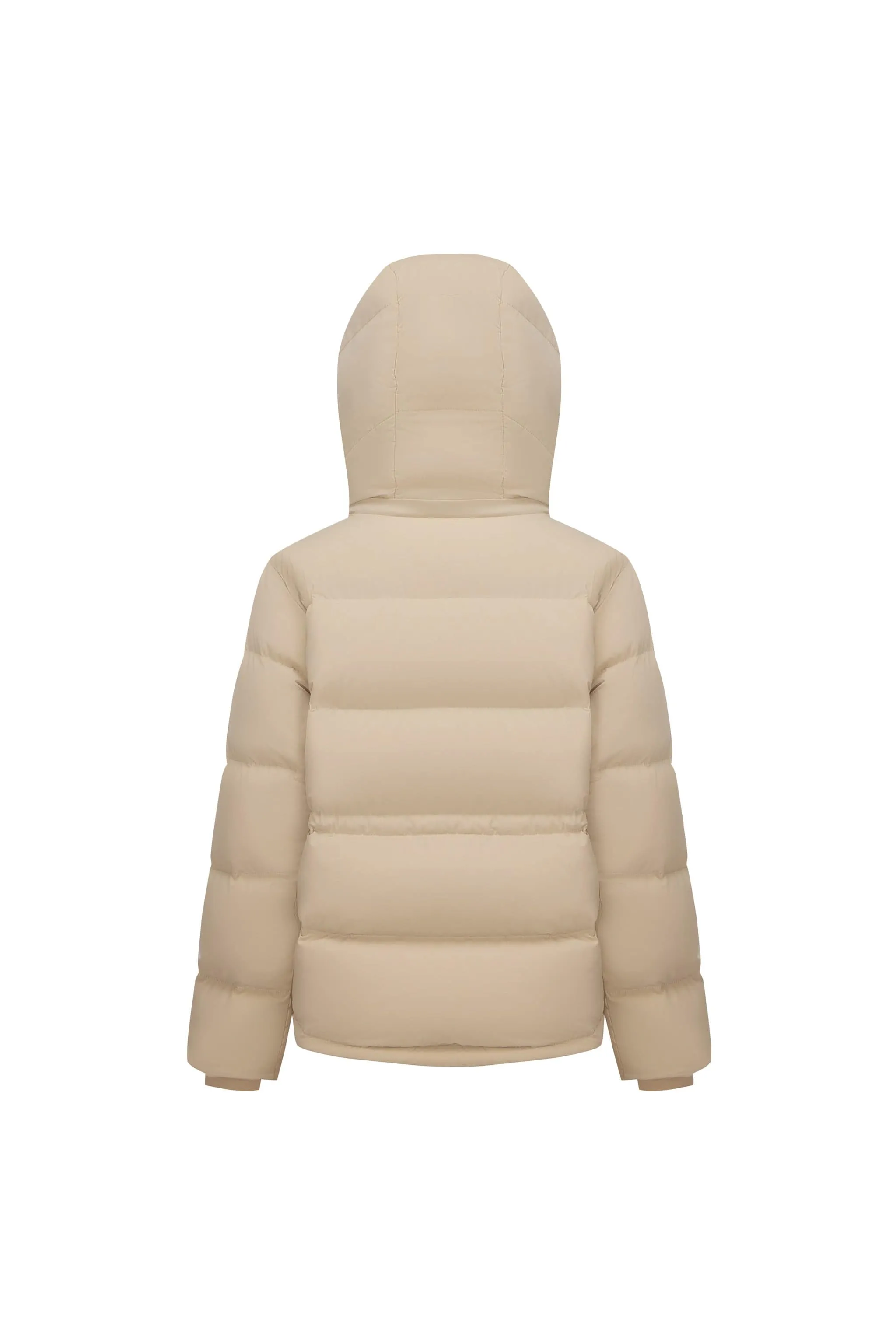 Feel the Cloud women’s down jacket with detachable hood