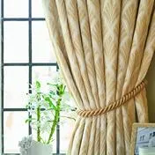 Florin Gold Ready Made Curtains