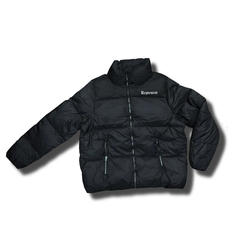 Gang Midweight Puffer Jacket [BLACK]