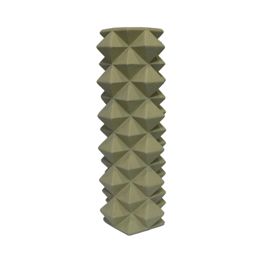 Geometric Vase Green