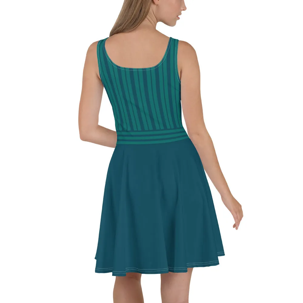 Ghost Host Haunted Mansion Skater Character Dress