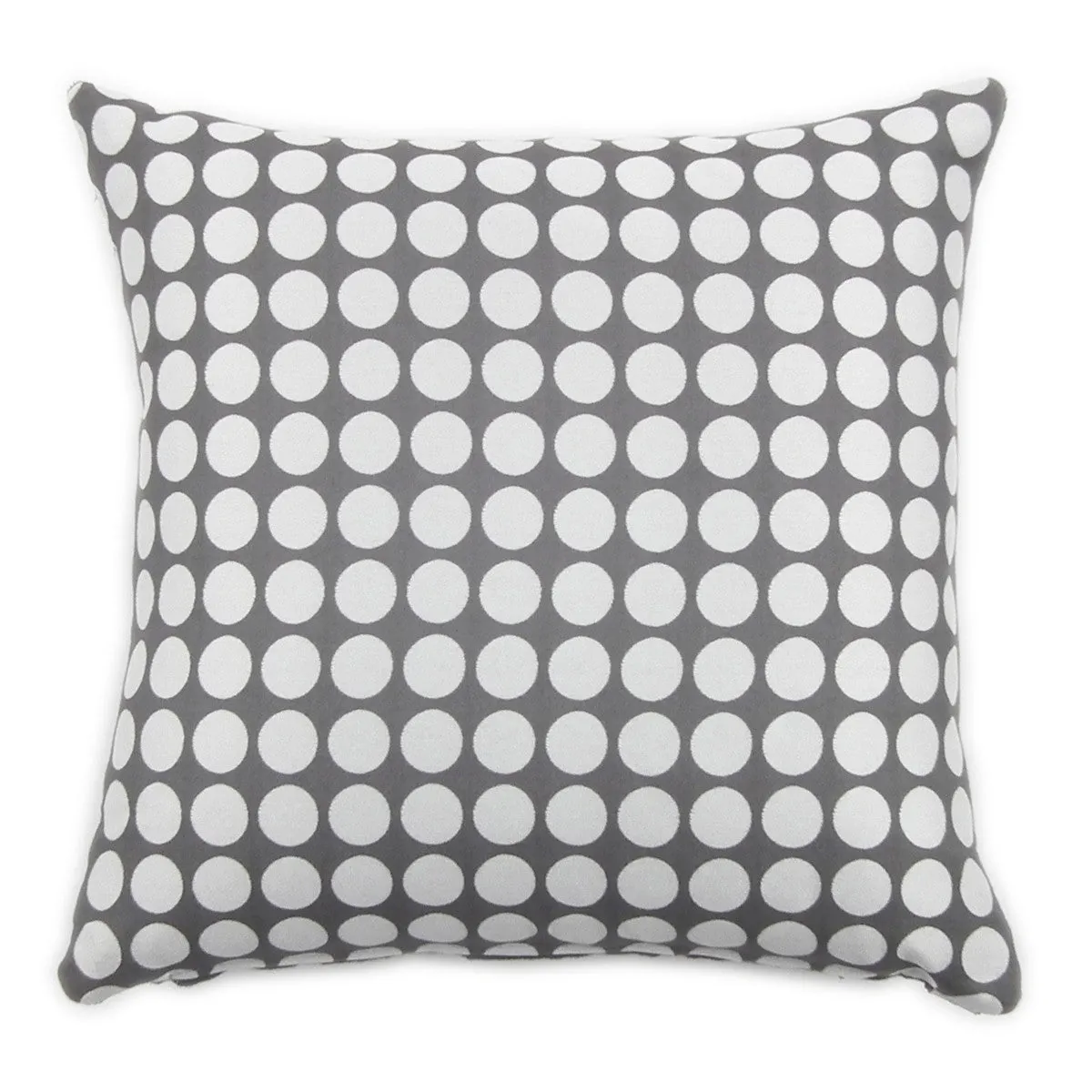 GLAMOROUS GREY CARRE' CUSHION 43x43