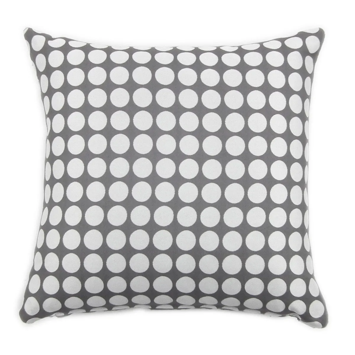 GLAMOROUS GREY CARRE' CUSHION 43x43