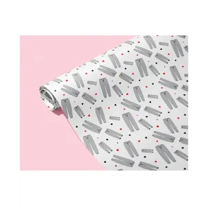 Grey Sweatpants Naughty Wrapping Paper