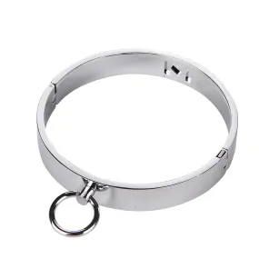 Heavy Duty Stainless Steel Bondage Collar