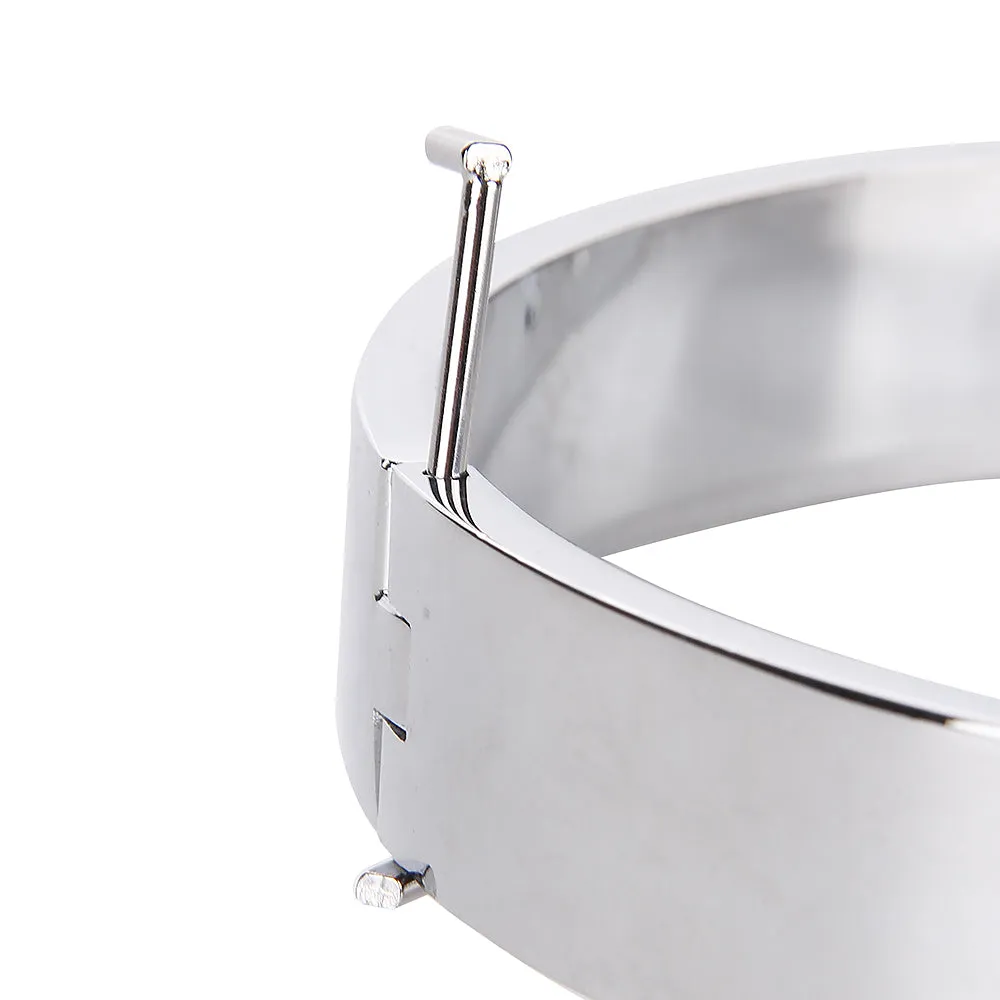 Heavy Duty Stainless Steel Bondage Collar