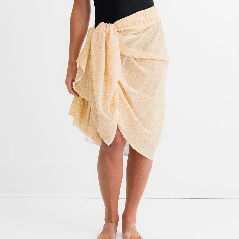 India Hicks Seashell Golden Sarong