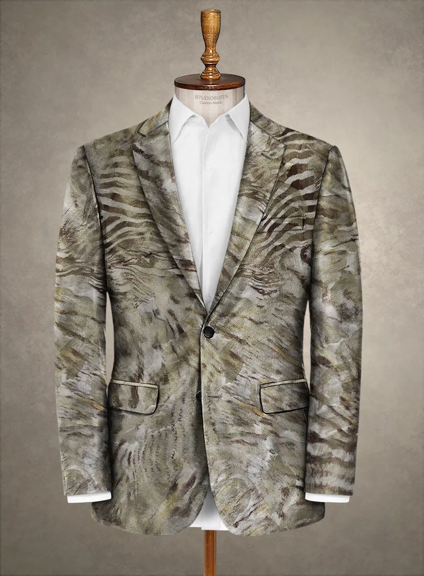 Italian Silk Porfirio Jacket