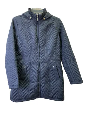 Jacket Puffer & Quilted By Weatherproof In Blue, Size: S