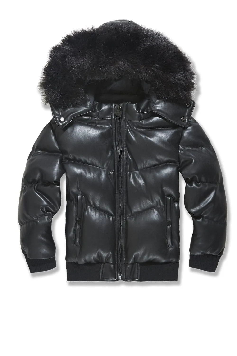 Kids Thriller Puffer Jacket (Black)