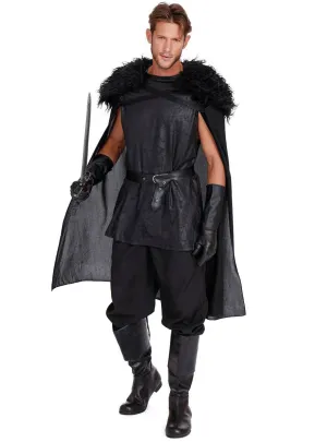 King of Thrones Mens Deluxe Jon Snow Medieval Costume