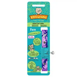 Kittyrama Vet & Cat Expert Approved Cat Collar Fern