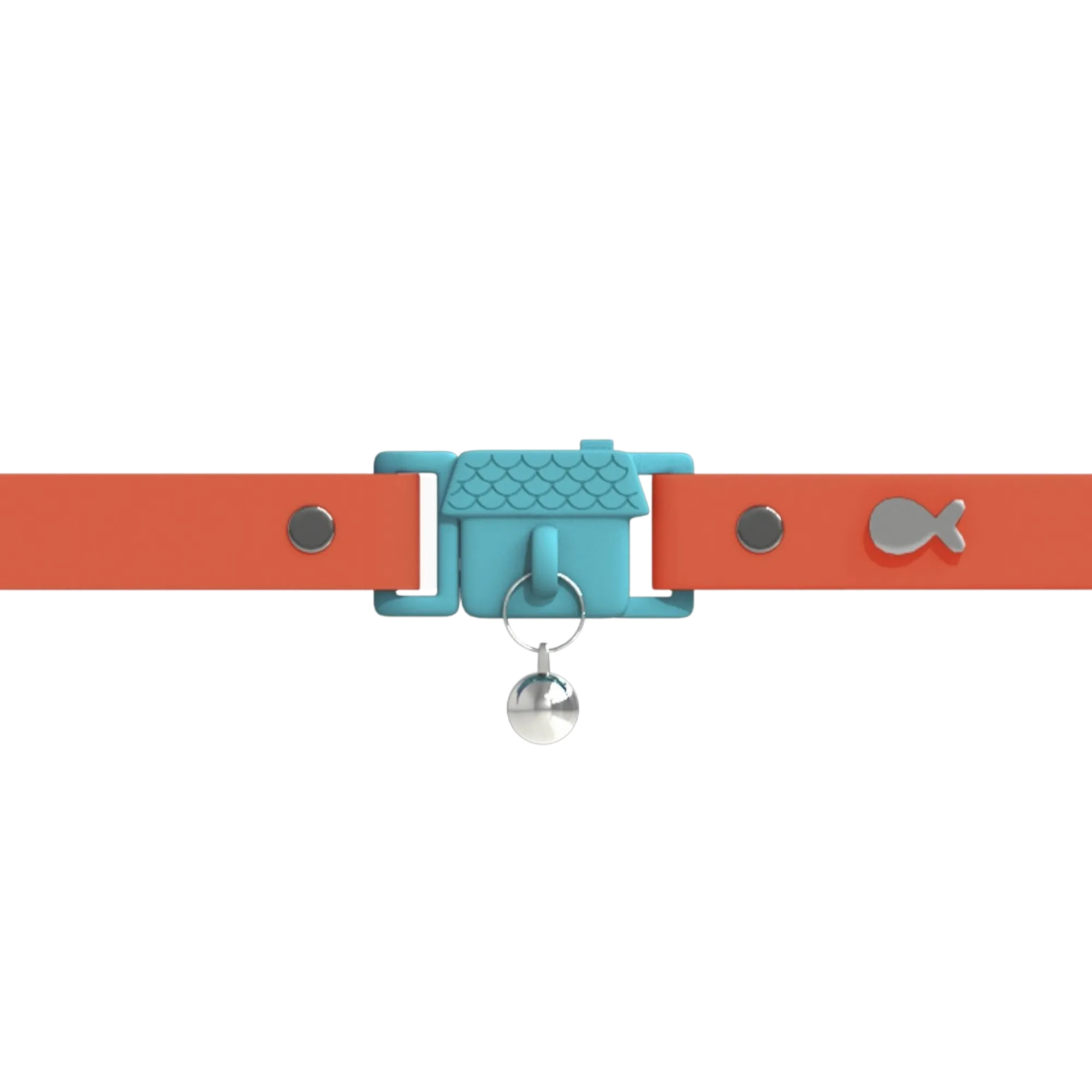 Kittyrama Vet & Cat Expert Approved Cat Collar Tangerine