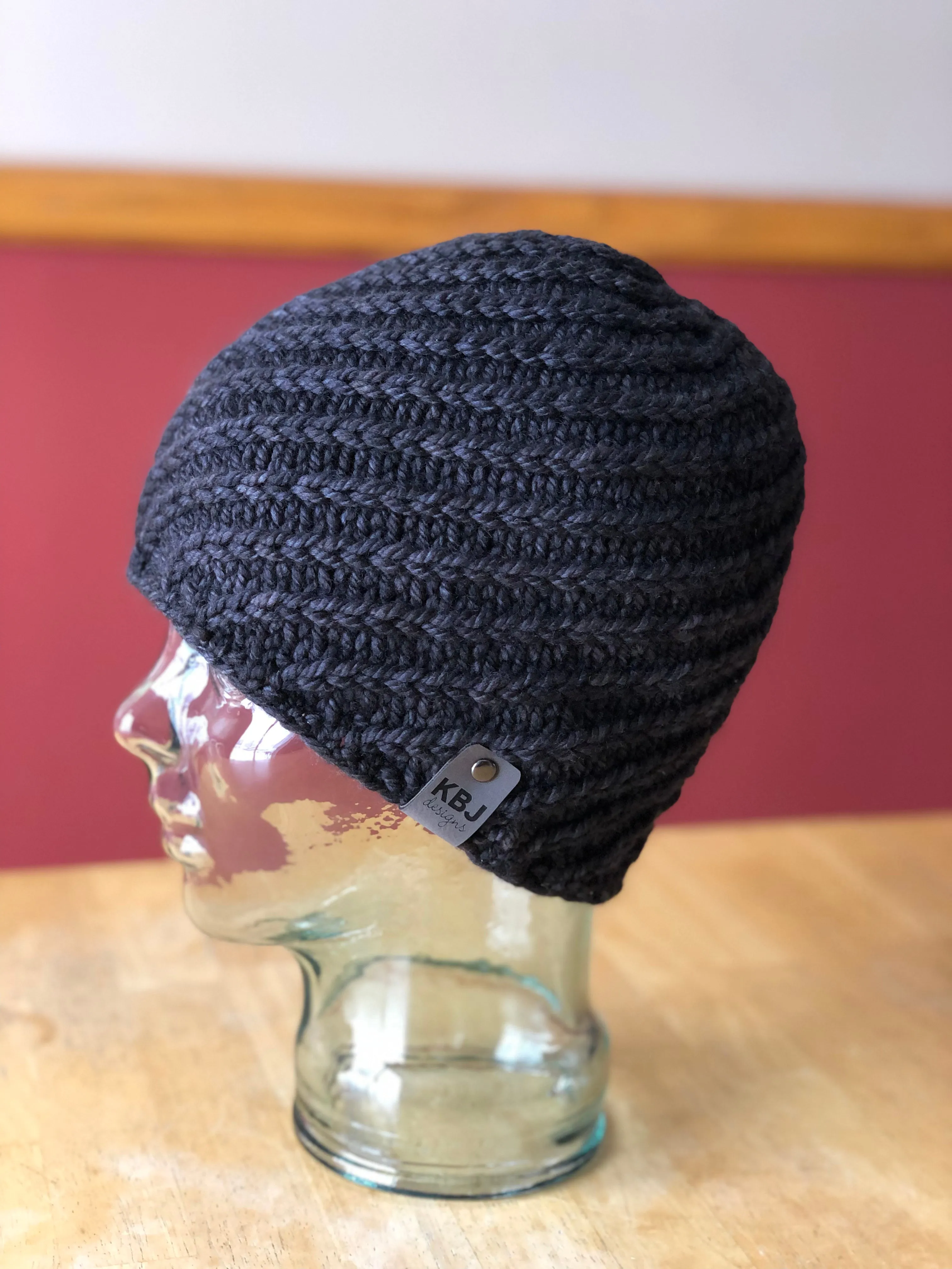 KNIT Pattern for Convolution Beanie | Knit Hat Pattern | Hat Knitting Pattern | DIY Written Knit Instructions