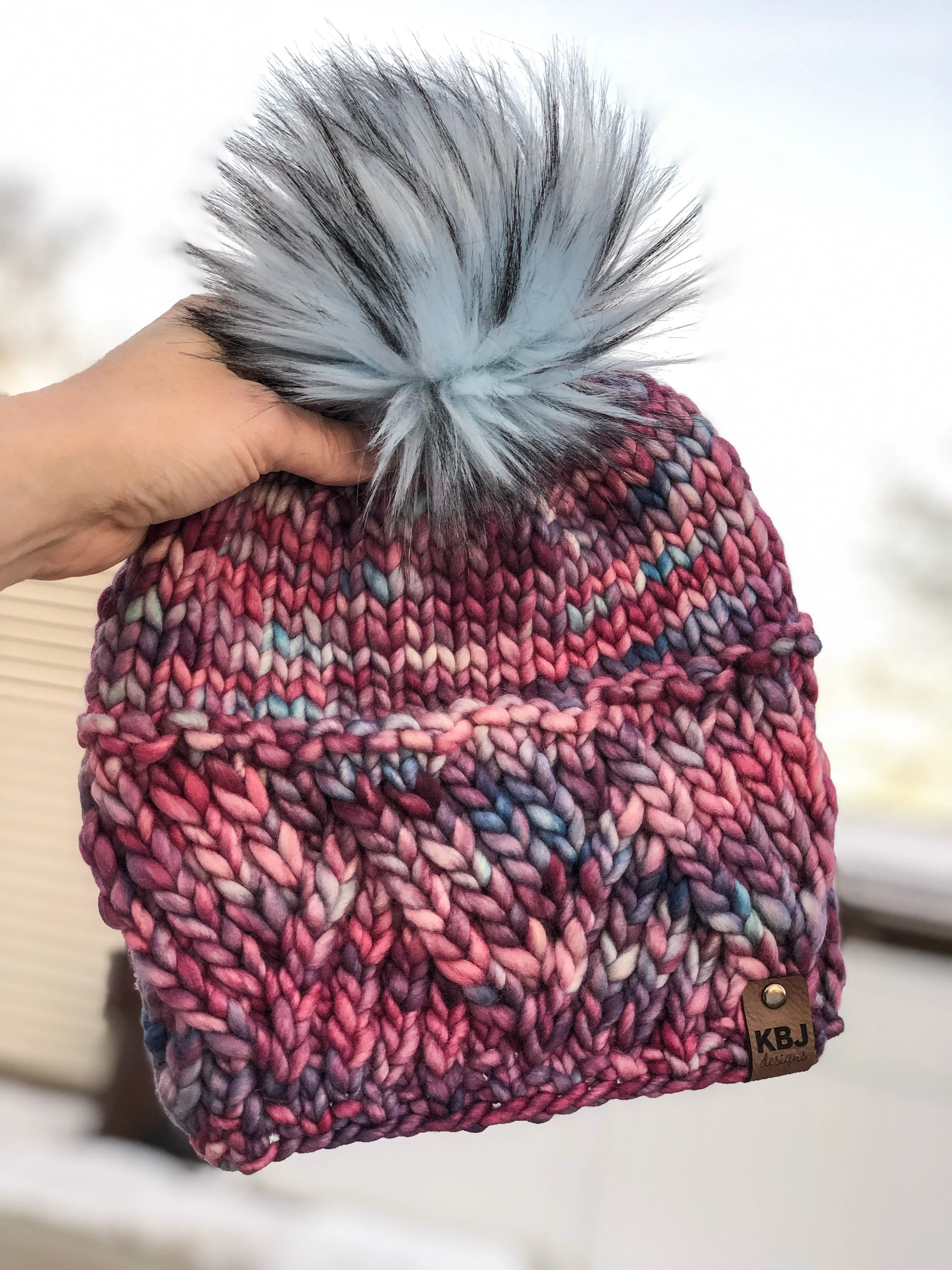 KNIT Pattern for Divergence Beanie | Knit Hat Pattern | Hat Knitting Pattern | DIY Written Knit Instructions