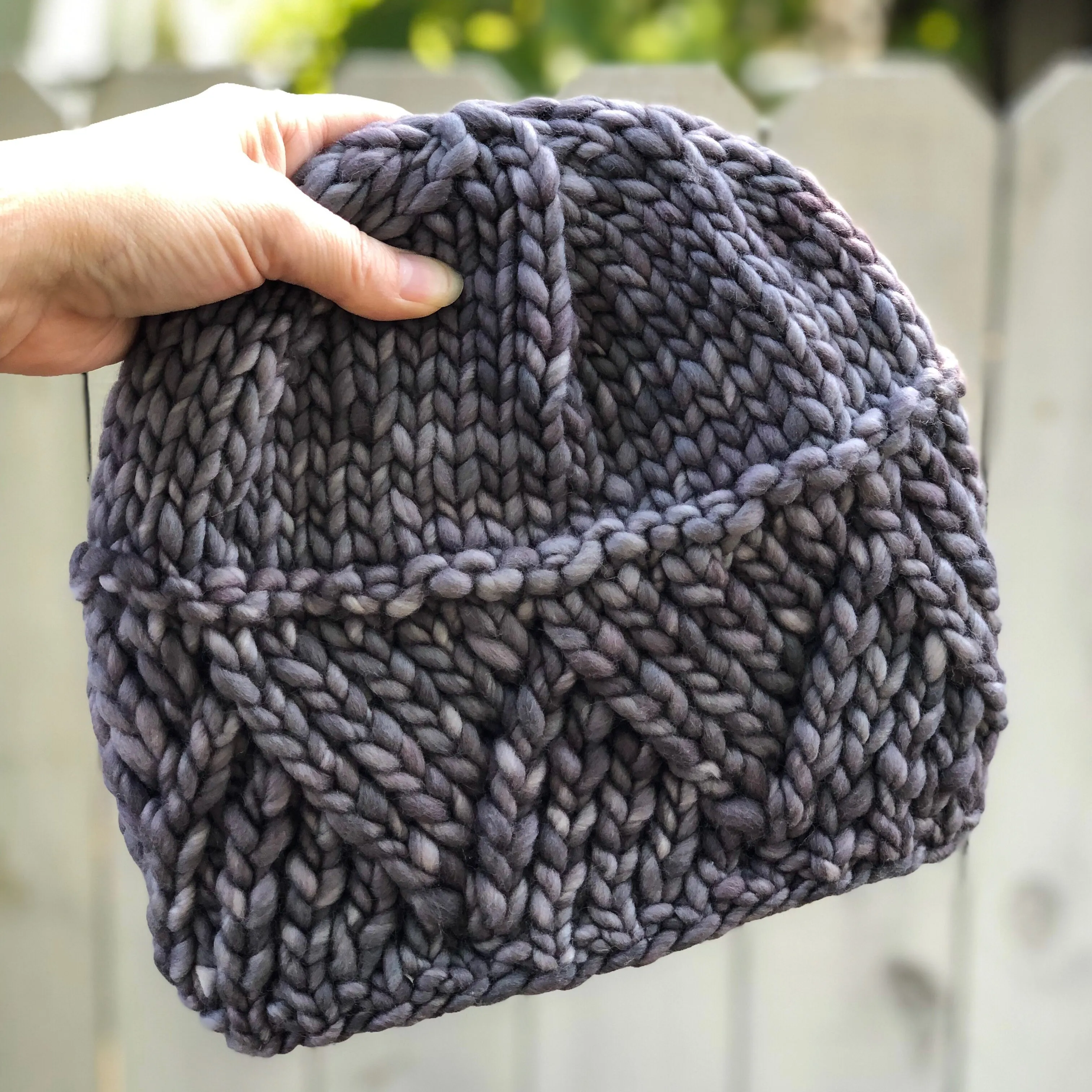 KNIT Pattern for Divergence Beanie | Knit Hat Pattern | Hat Knitting Pattern | DIY Written Knit Instructions