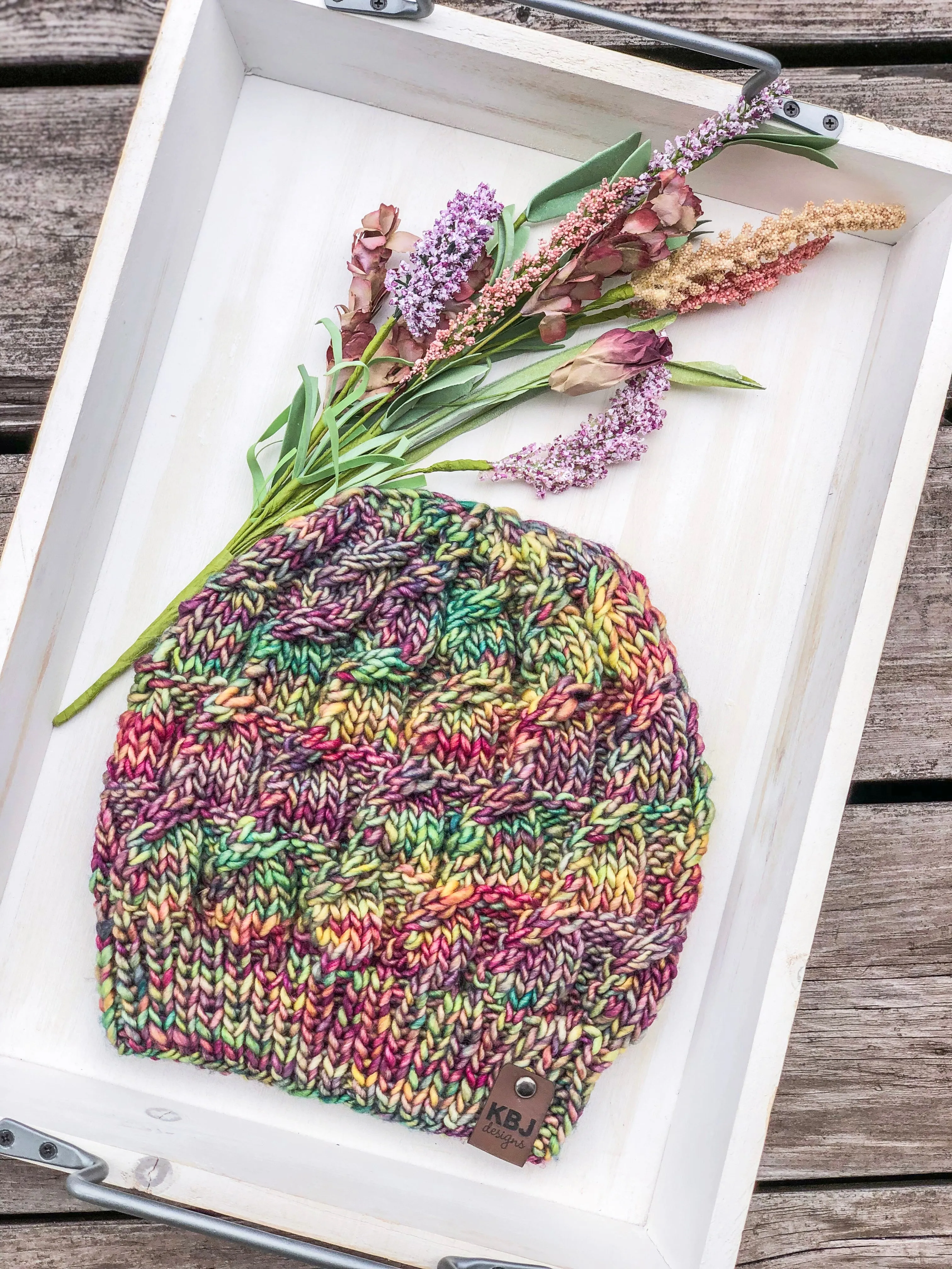 KNIT Pattern for Nolita Slouch | Knit Hat Pattern | Hat Knitting Pattern | DIY Written Knit Instructions