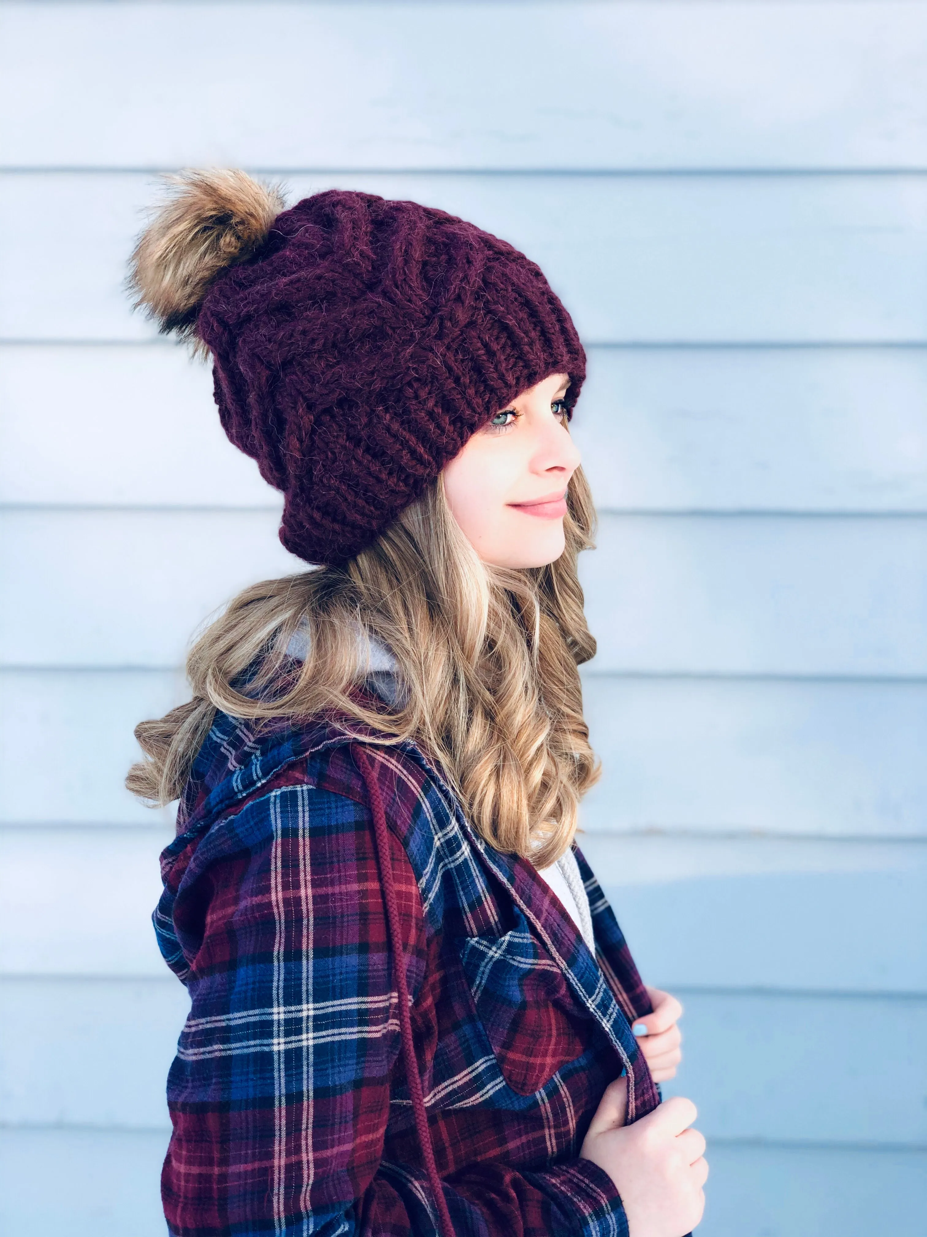 KNIT Pattern for Traverse Beanie | Knit Hat Pattern | Hat Knitting Pattern | DIY Written Knit Instructions