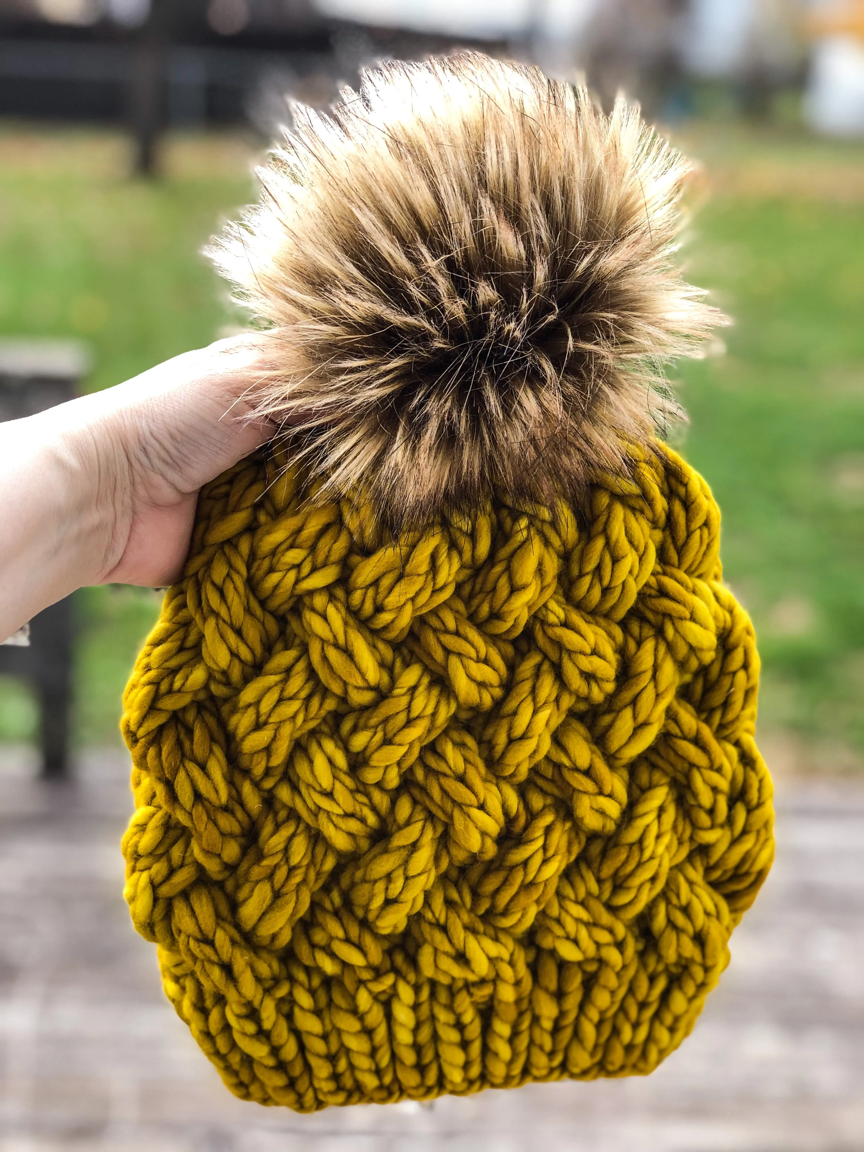 KNIT Pattern for Yukon Slouch | Knit Hat Pattern | Hat Knitting Pattern | DIY Written Knit Instructions