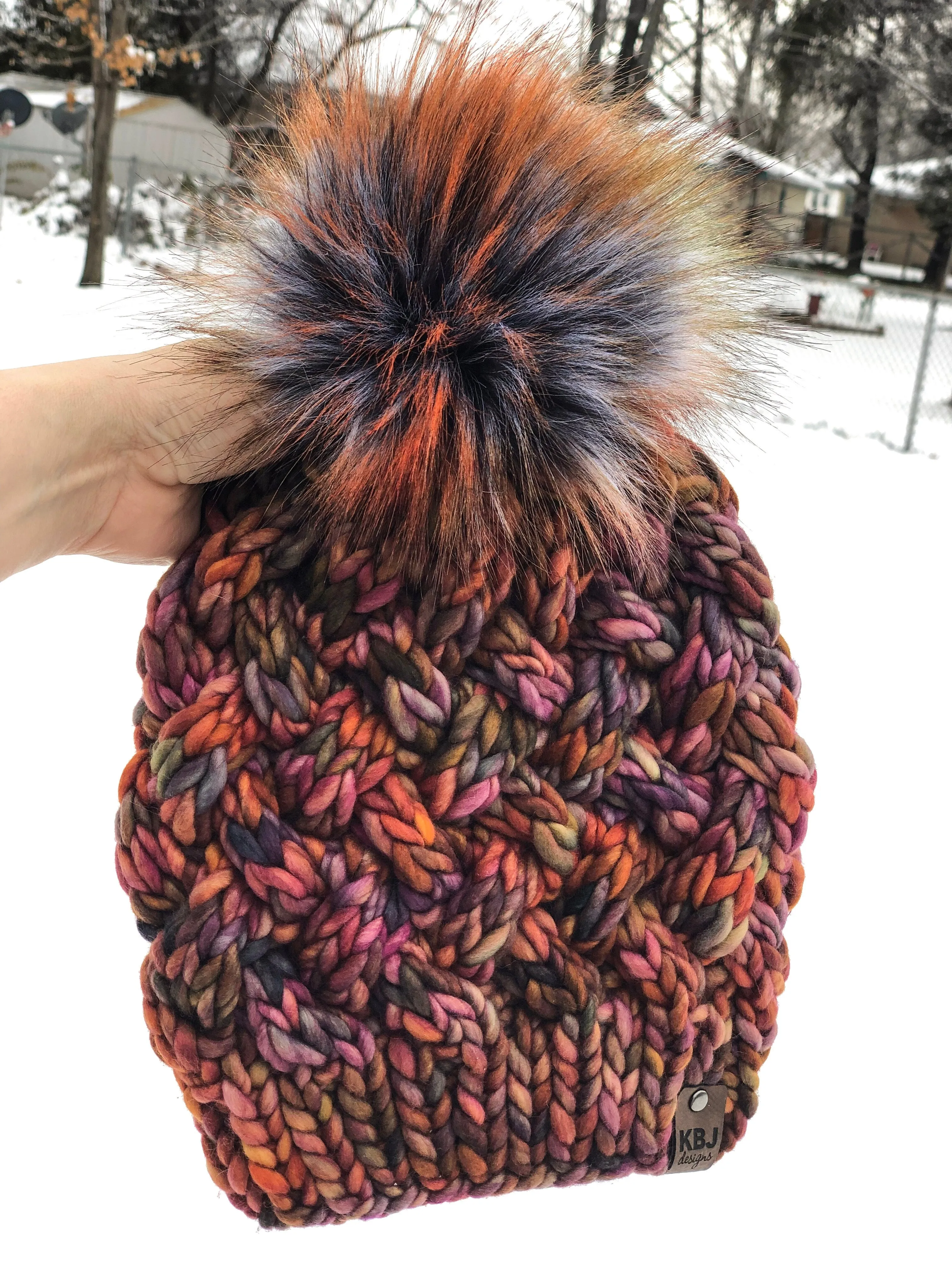 KNIT Pattern for Yukon Slouch | Knit Hat Pattern | Hat Knitting Pattern | DIY Written Knit Instructions