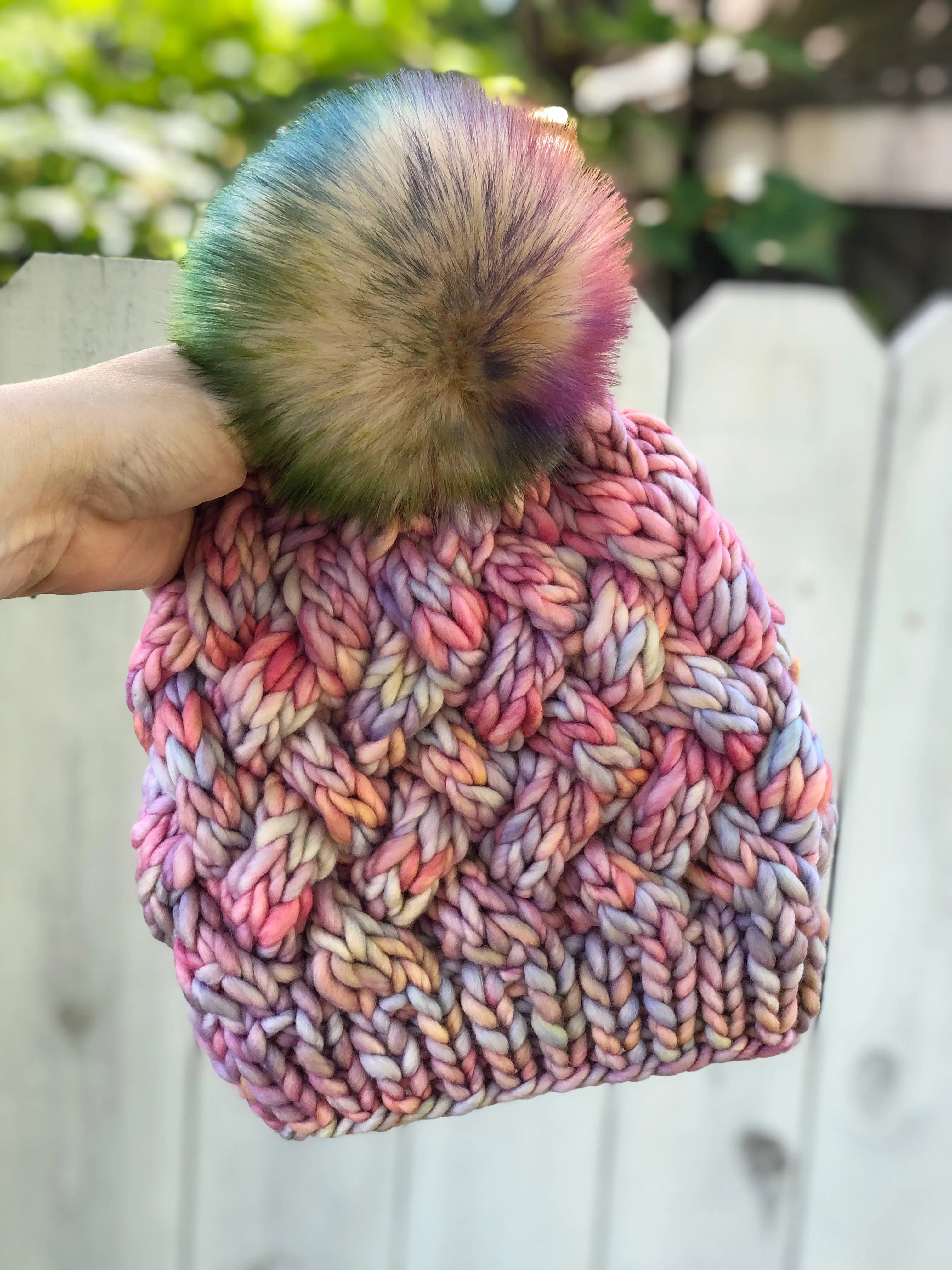 KNIT Pattern for Yukon Slouch | Knit Hat Pattern | Hat Knitting Pattern | DIY Written Knit Instructions