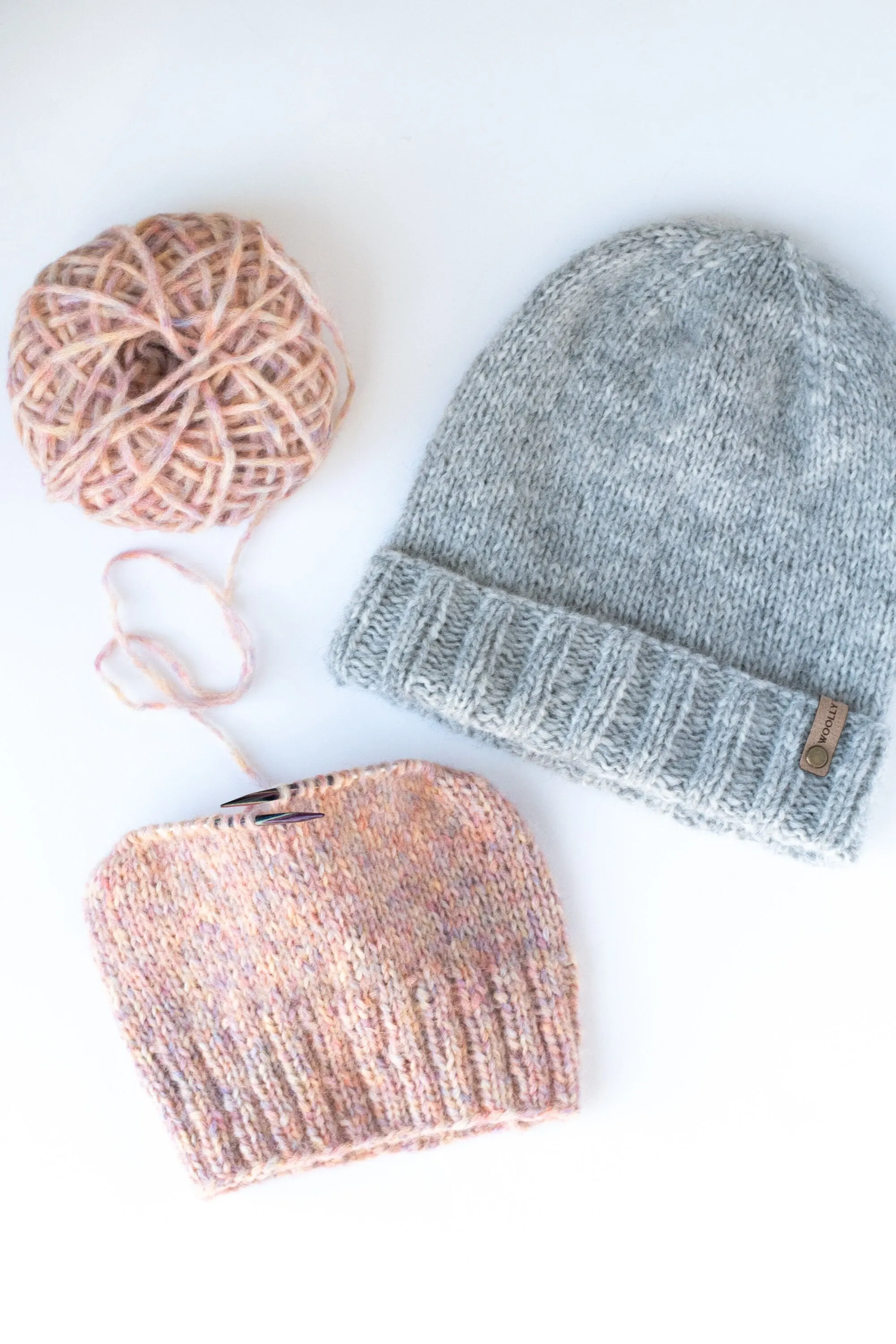 KNITTING PATTERN: Birchwood Beanie, Easy Hat Knitting Pattern for Worsted/Aran Weight Yarn