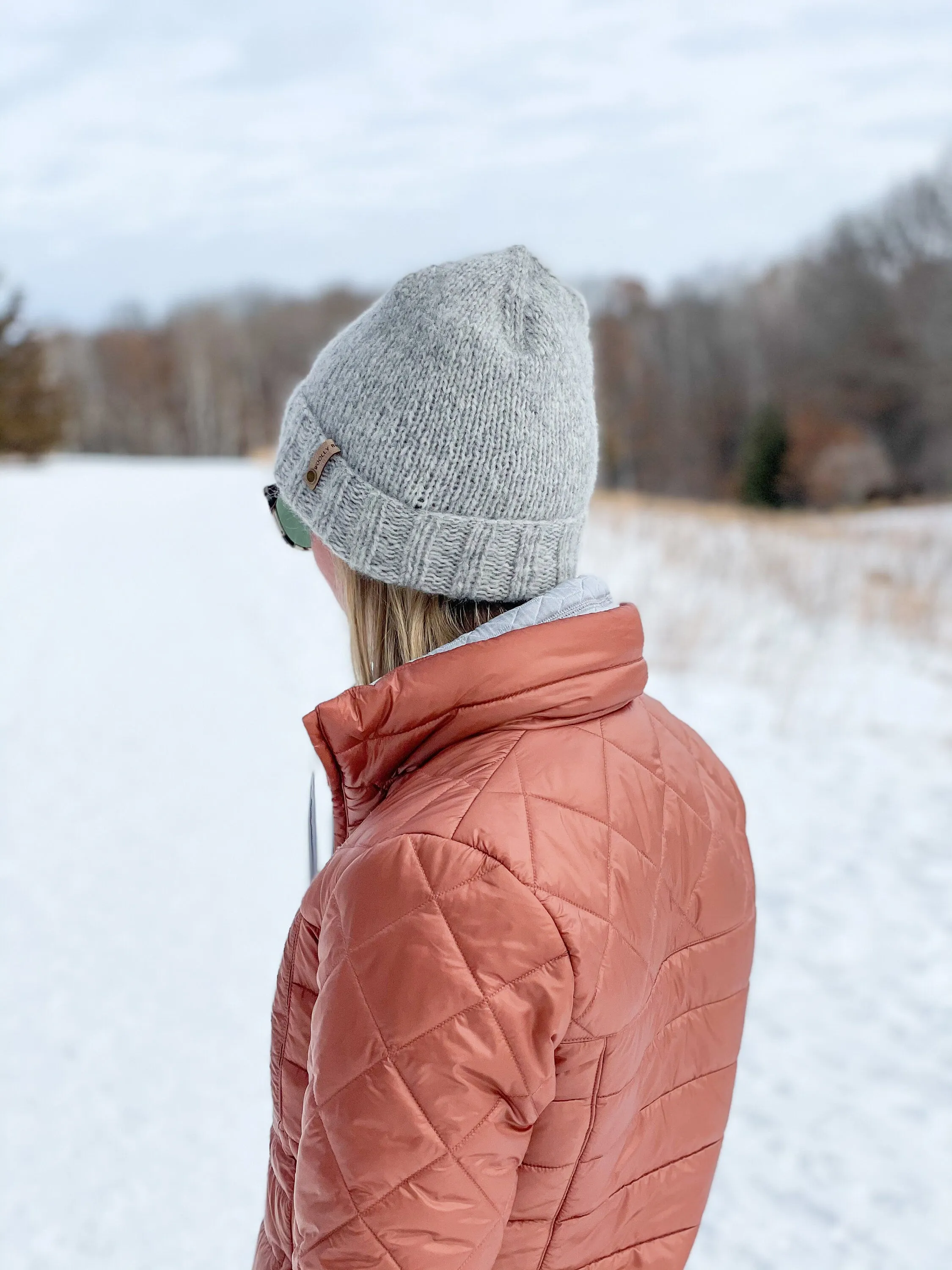 KNITTING PATTERN: Birchwood Beanie, Easy Hat Knitting Pattern for Worsted/Aran Weight Yarn