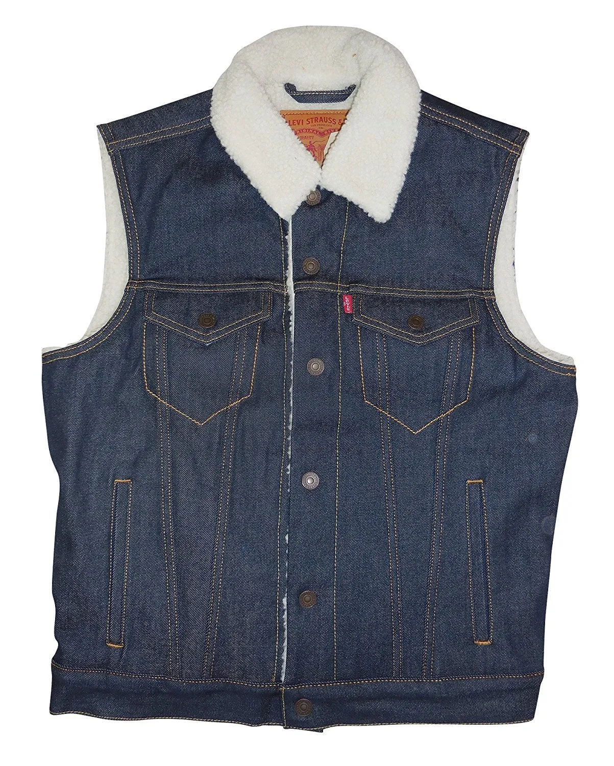 Levi's Men's Sherpa Trucker Vest