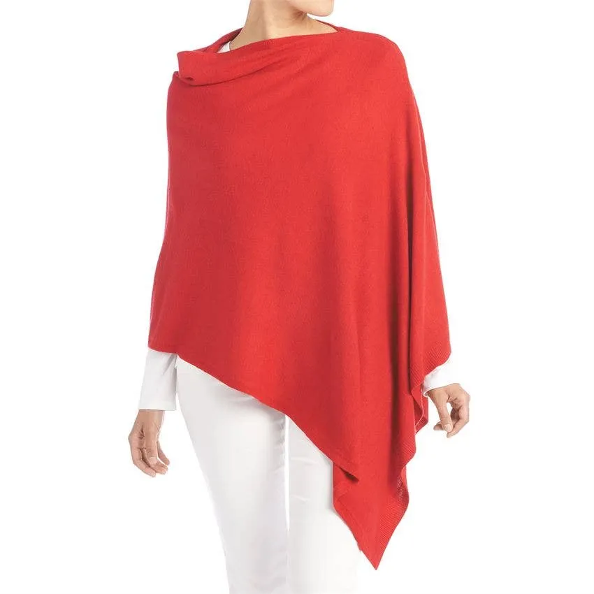 Lightweight Poncho - Red