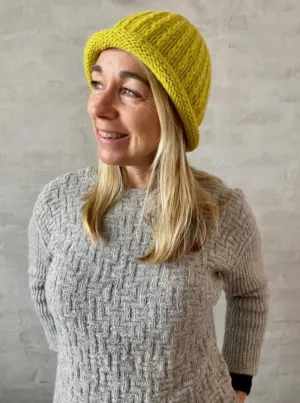 Line hat by Hanne Falkenberg, knitting pattern