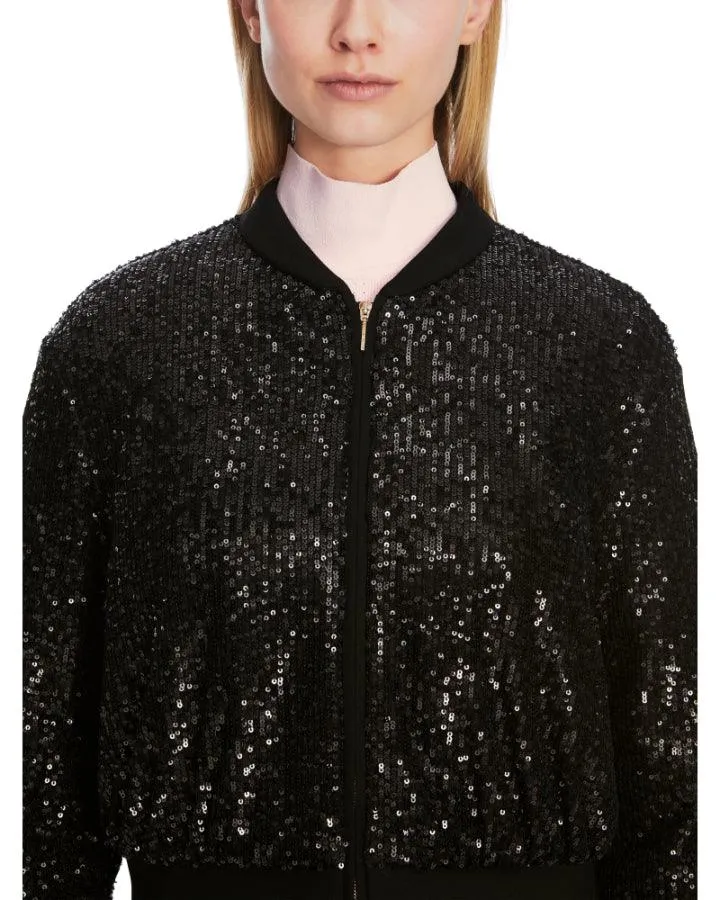 Marc Cain Sequin Blouson Jacket