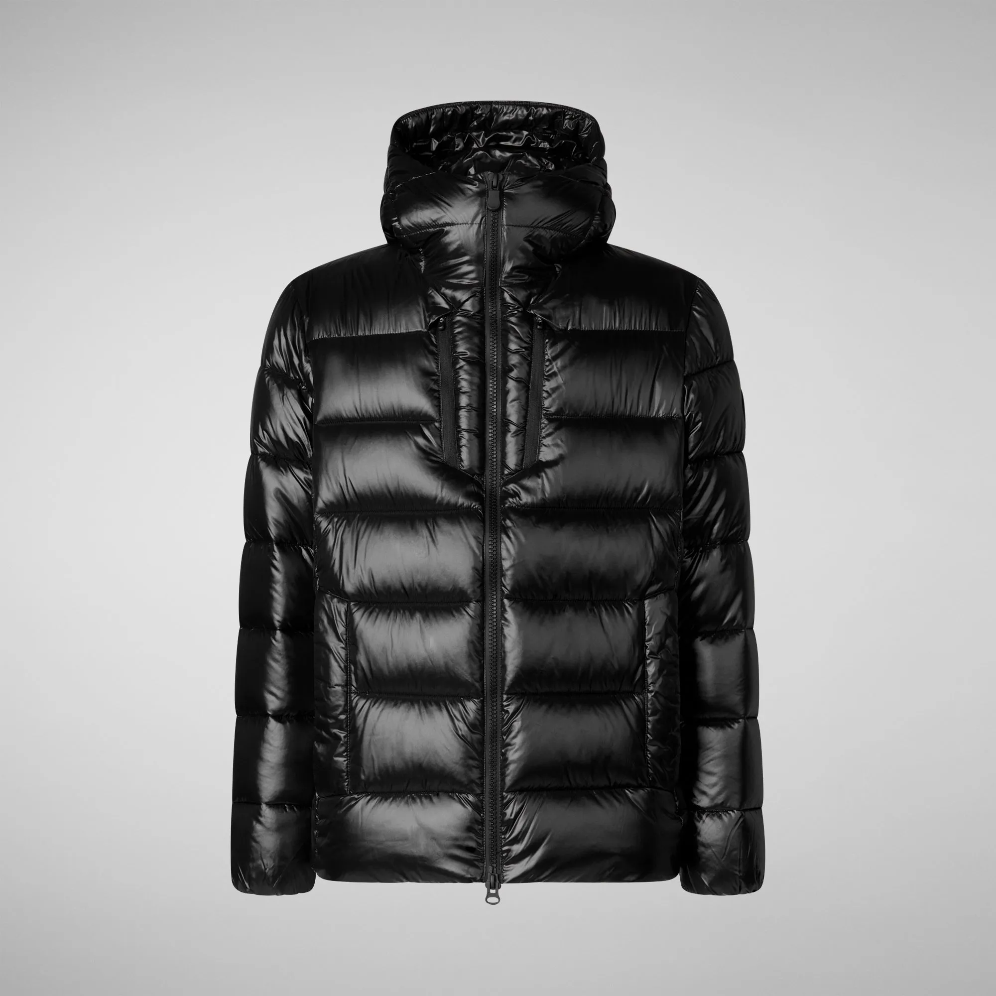 Men's  animal free Puffer jacket maxime in black