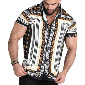 Men's Casual Hawaiian Fashion Thin Shirt 88280804YM