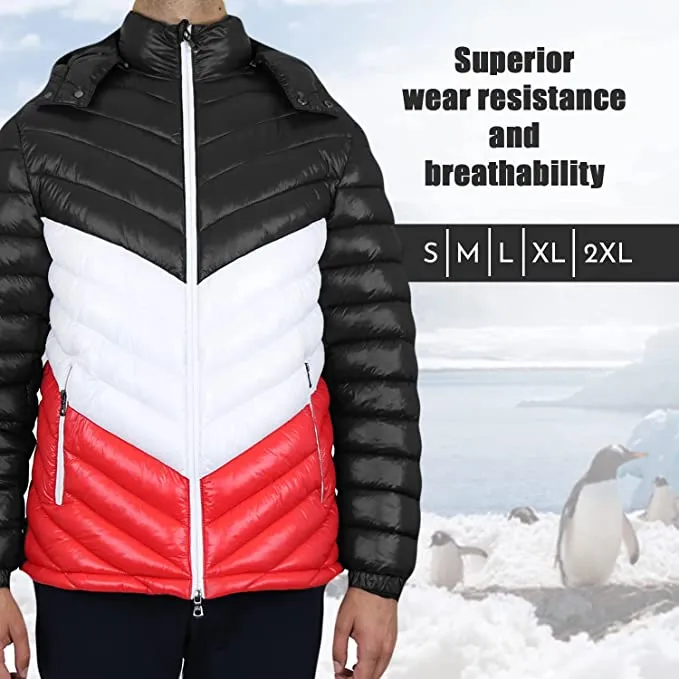 Mens Heavyweight Puffer Bubble Jacket