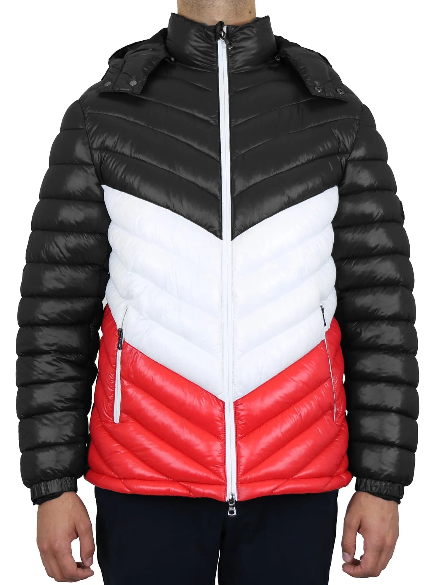 Mens Heavyweight Puffer Bubble Jacket