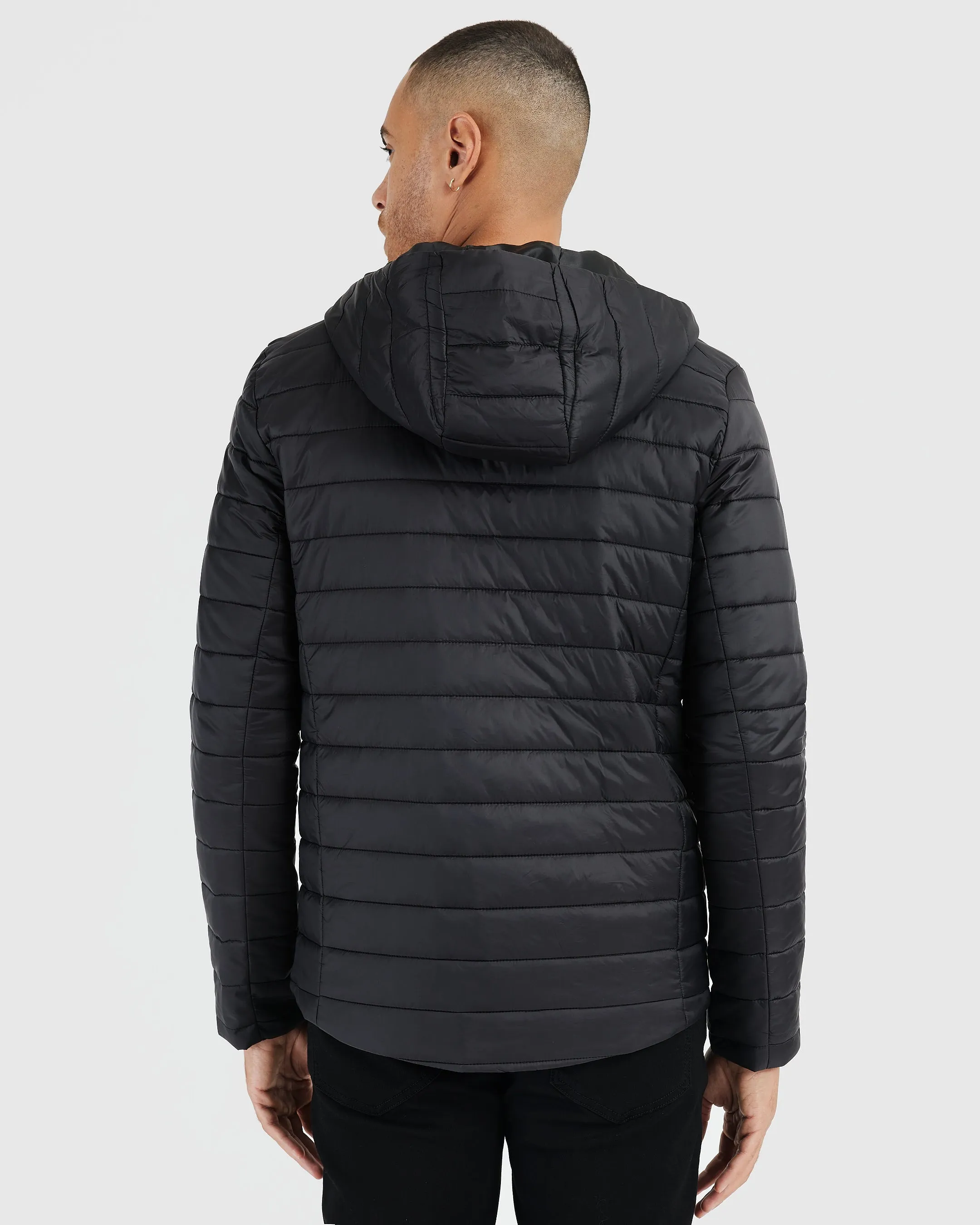 Monochrome Hooded Puffer Jacket 2-Pack