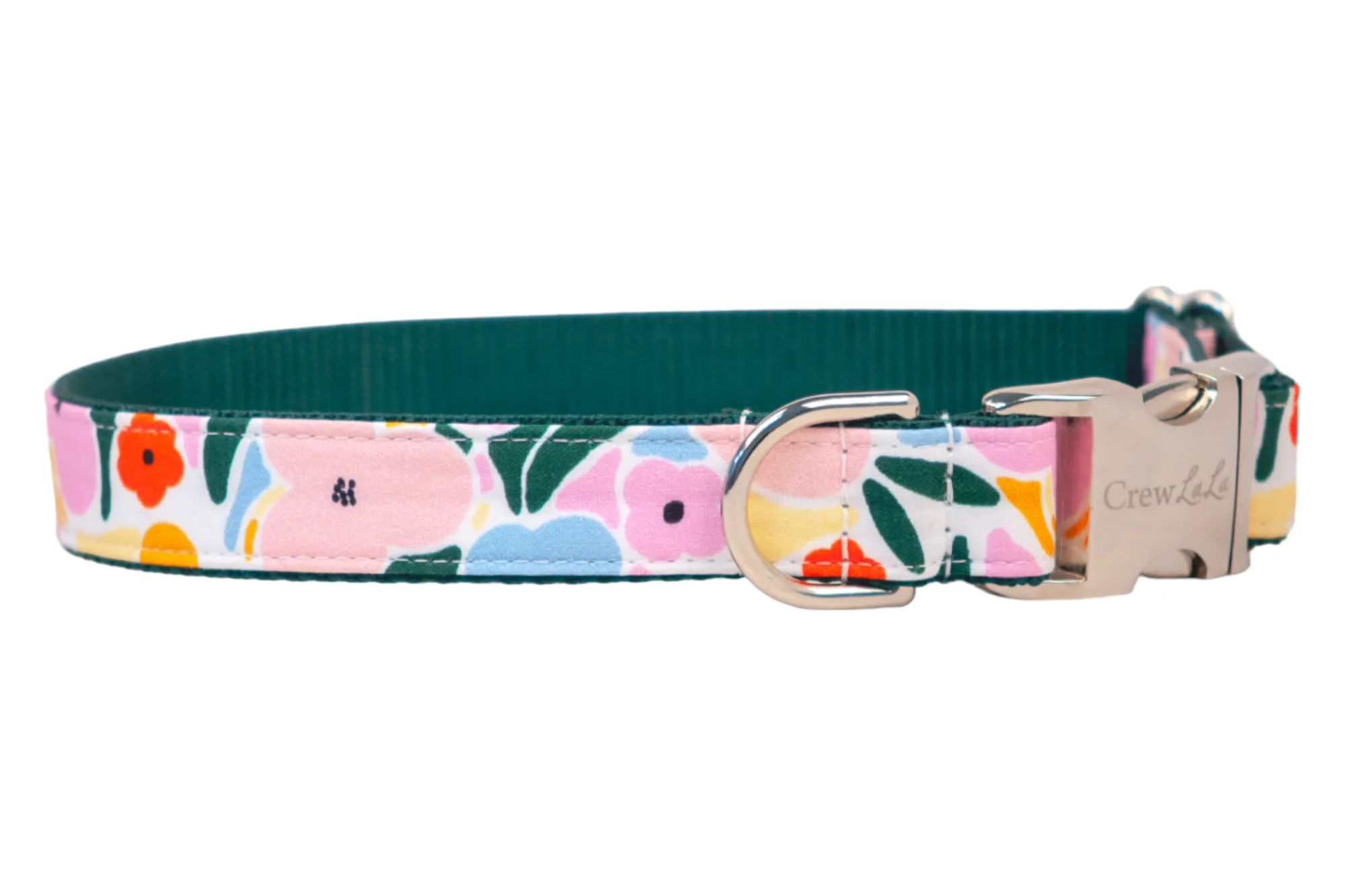 Mosaic Blooms Dog Collar