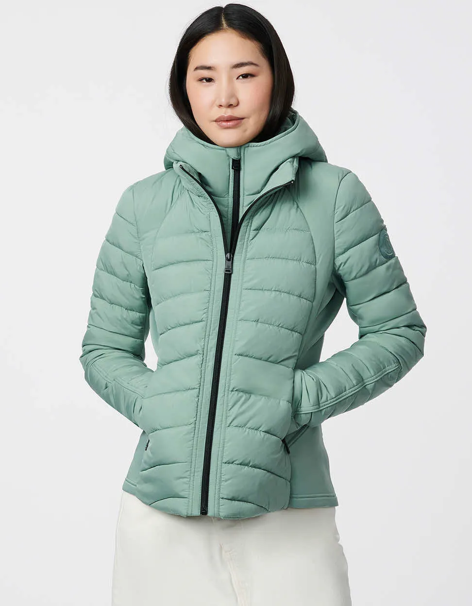 Neo Active Double Up Hooded Puffer