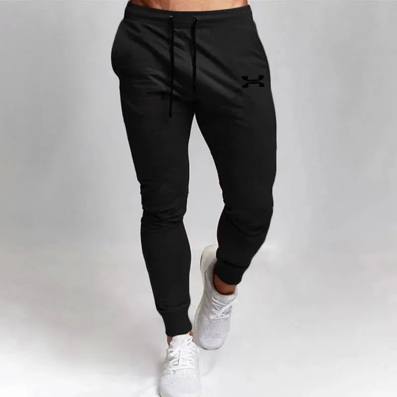 New Jogging Pants Men Sport Sweatpants Running Pants Pants Men Joggers Cotton Trackpants Slim Fit Pants Bodybuilding Trouser