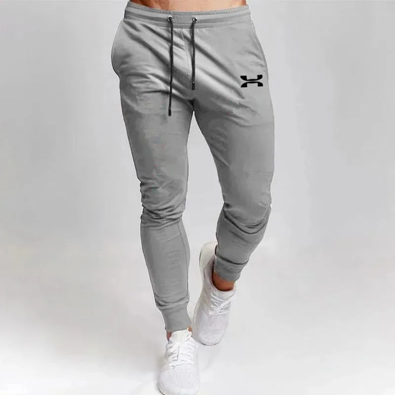 New Jogging Pants Men Sport Sweatpants Running Pants Pants Men Joggers Cotton Trackpants Slim Fit Pants Bodybuilding Trouser