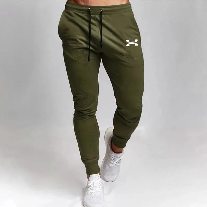 New Jogging Pants Men Sport Sweatpants Running Pants Pants Men Joggers Cotton Trackpants Slim Fit Pants Bodybuilding Trouser