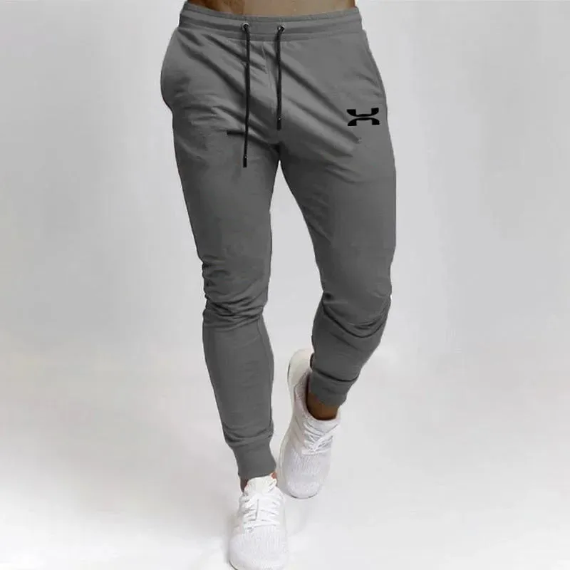 New Jogging Pants Men Sport Sweatpants Running Pants Pants Men Joggers Cotton Trackpants Slim Fit Pants Bodybuilding Trouser