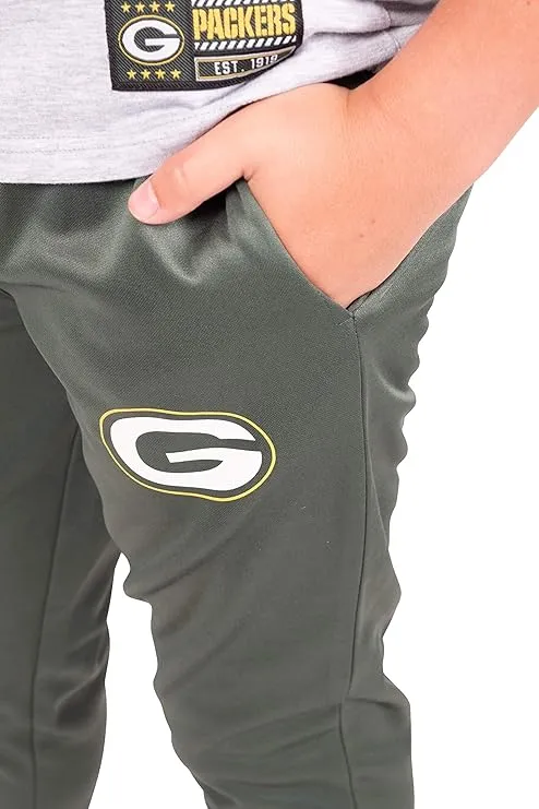 NFL Official Youth Super Soft Game Day Jogger Sweatpants|Green Bay Packers