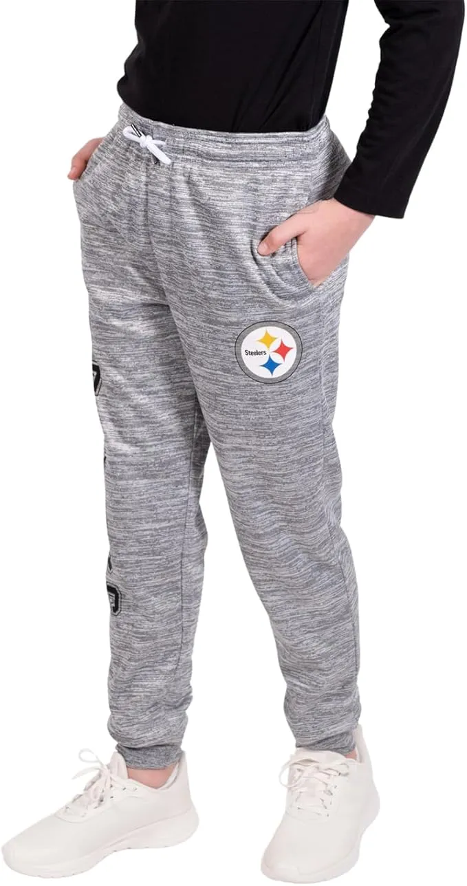 NFL Official Youth Super Soft Game Day Jogger Sweatpants|Pittsburgh Steelers