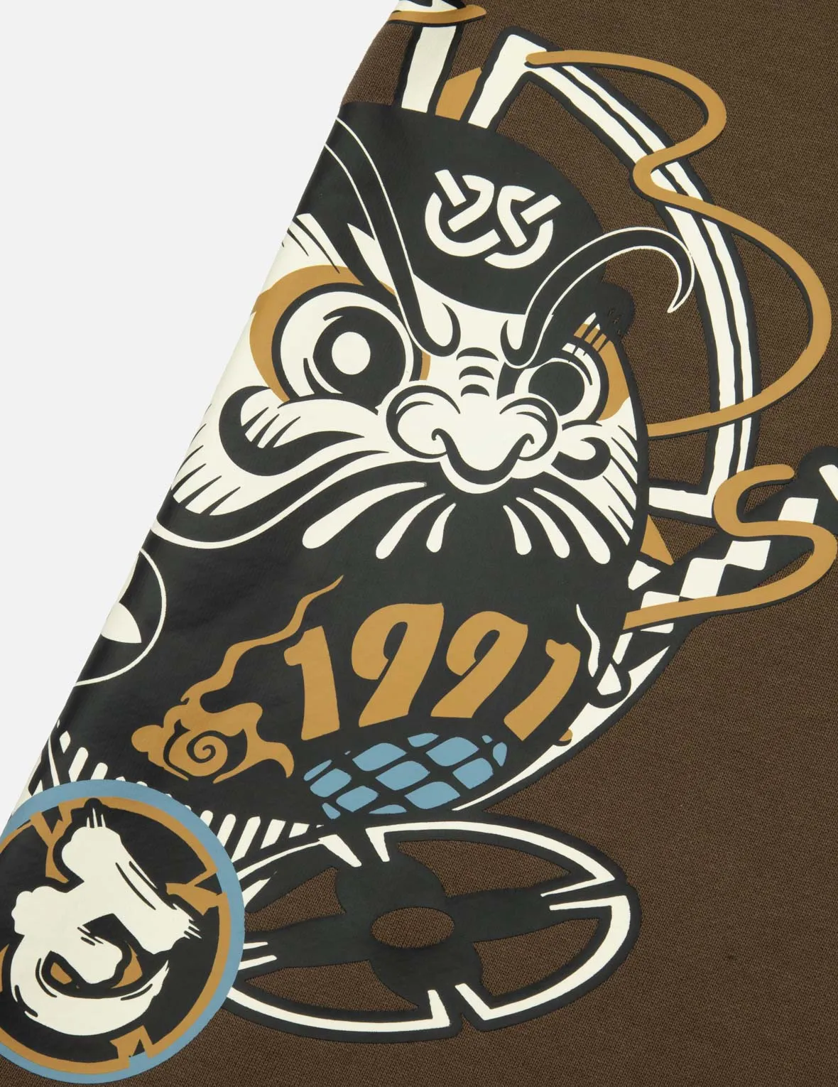 Ninja Daruma Print Regular Fit Sweatpants