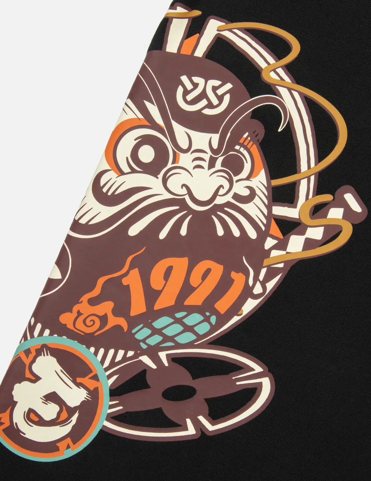 Ninja Daruma Print Regular Fit Sweatpants