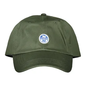 North Sails Green Cotton Men Cap