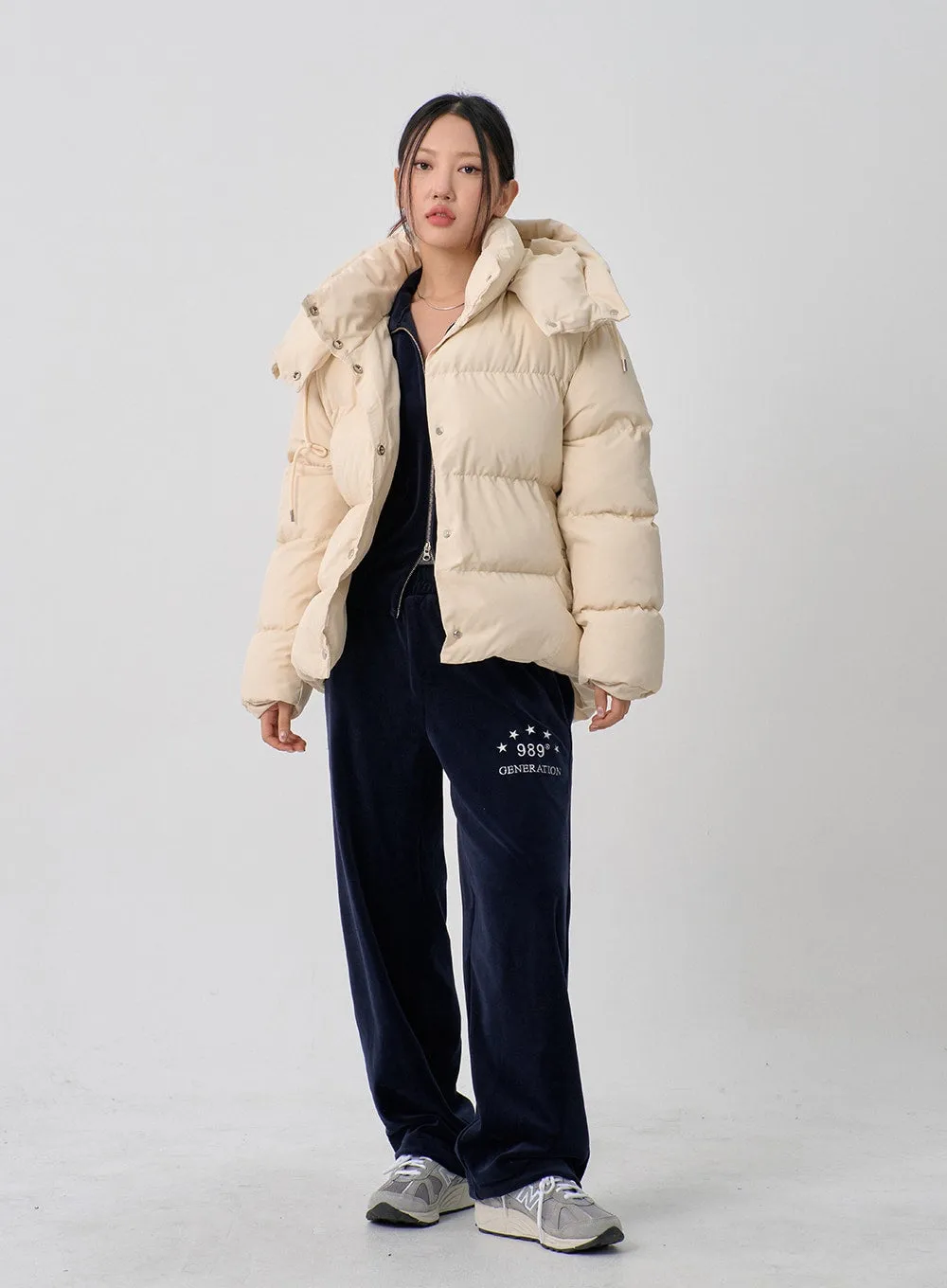 Oversize Hooded Puffer Jacket CN10