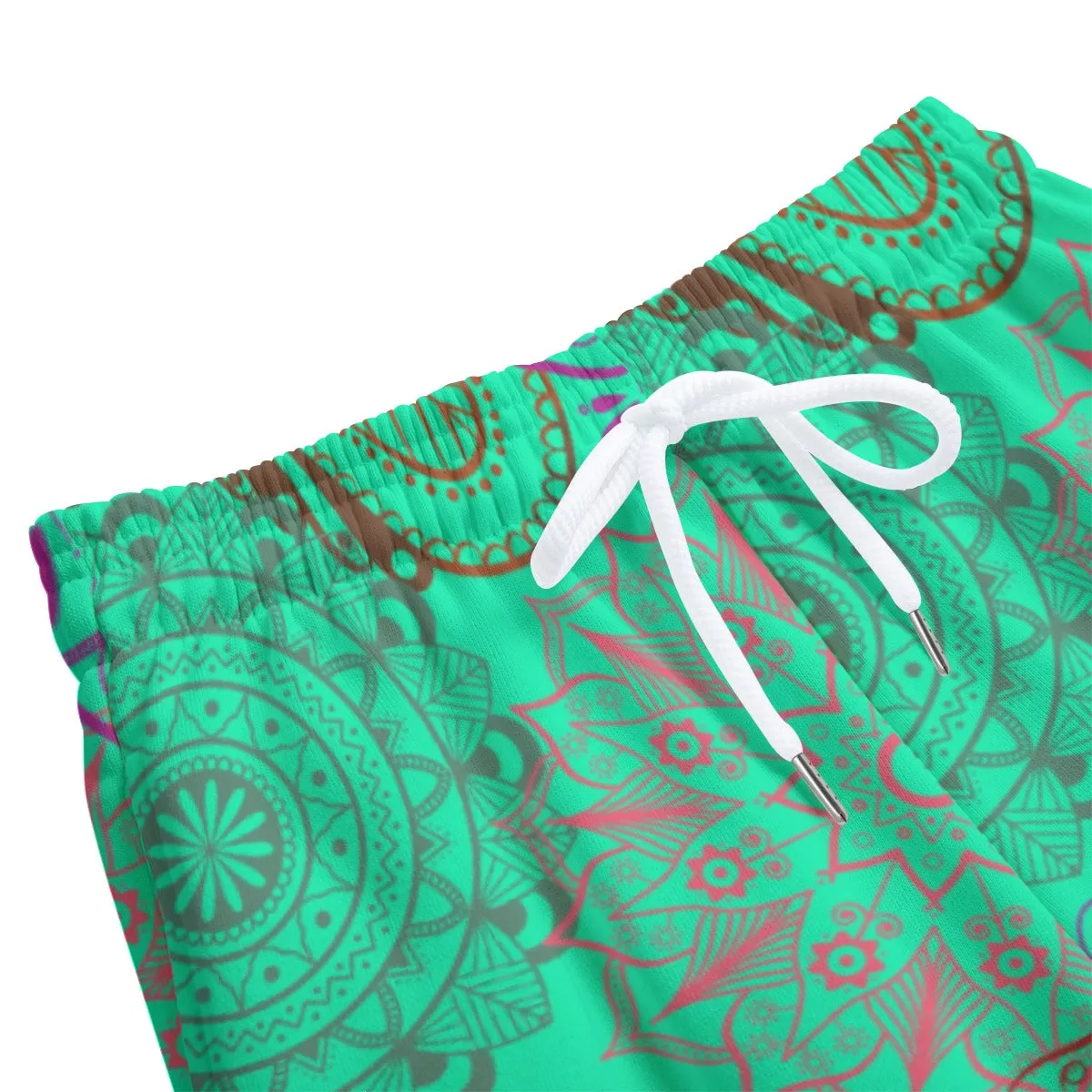 Paisley Mist Kid's Sweatpants | 100% Cotton