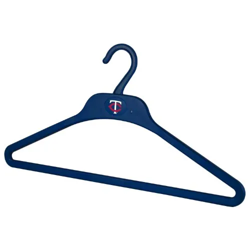 Pangea Brands MLB Unisex-Adult Clothes Hangers (Pack of 3), 17.5 x 6.5-Inch